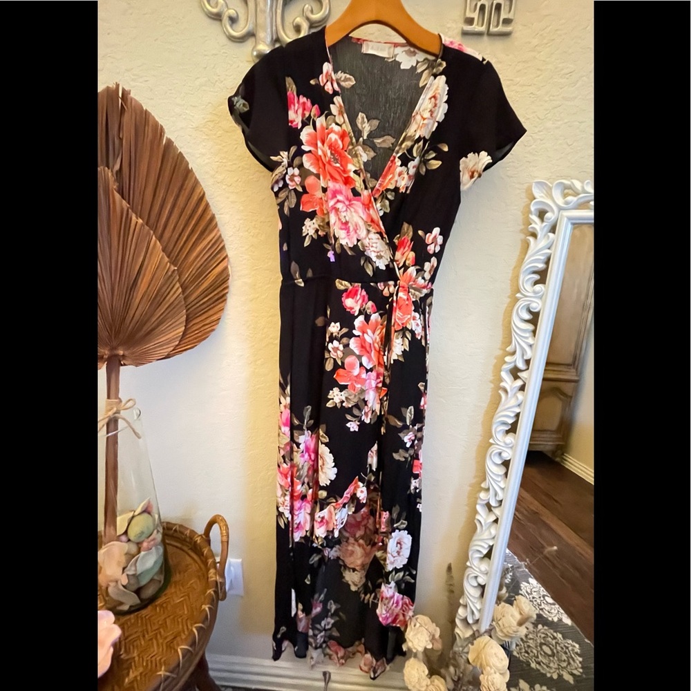 Altard state high low floral dress